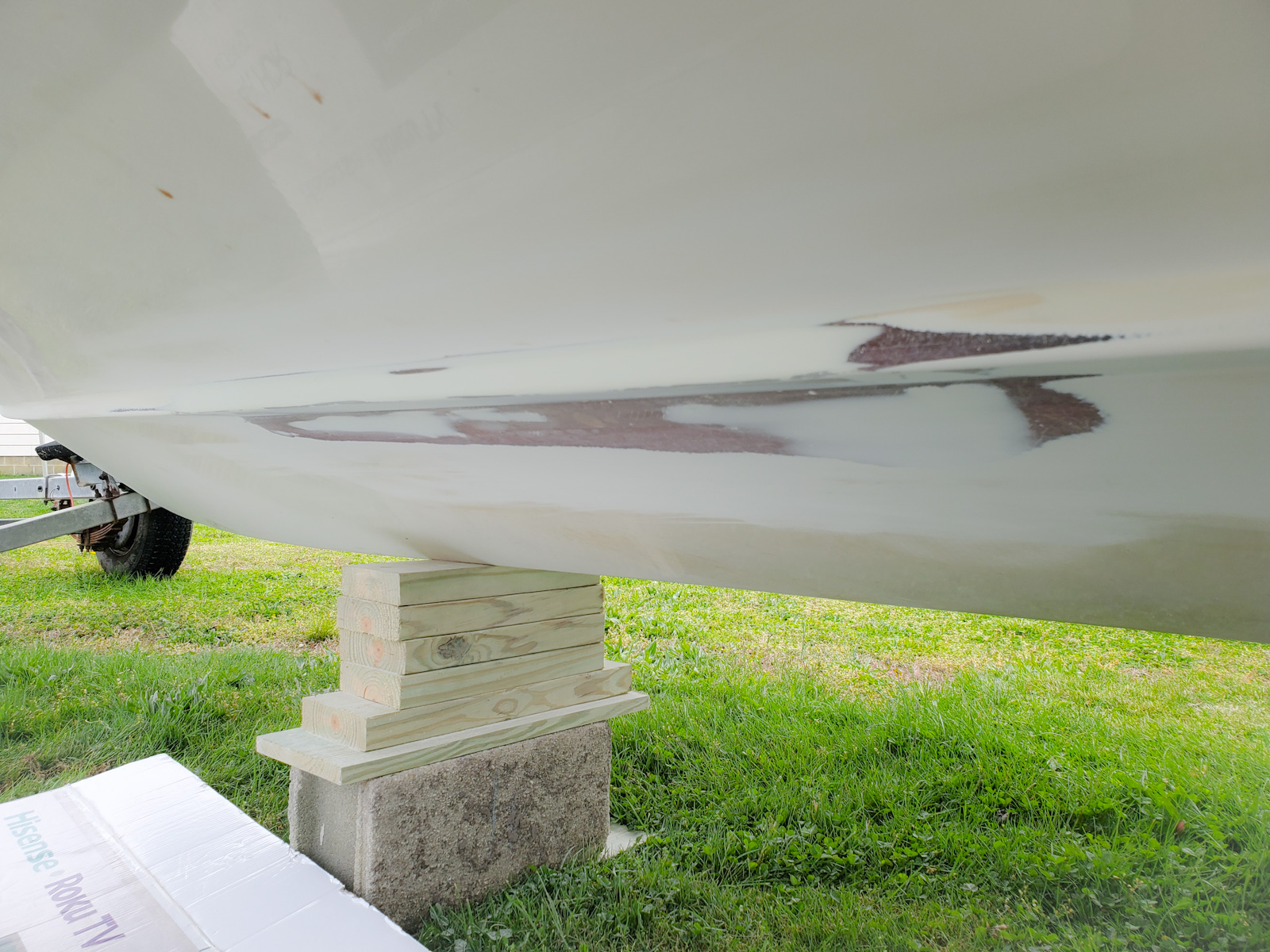 Boat bottom repair in Maryland